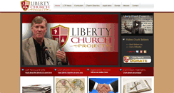 Desktop Screenshot of libertychurchproject.com